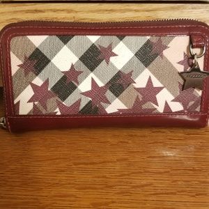 "FINAL PRICE" VGUC Burberry Zip Around Wallet